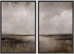 MUDECOR Framed Canvas Print Wall Art Set Misty