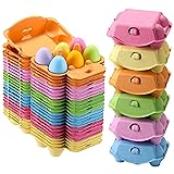 Half Dozen Colored Egg Cartons, 24 Pack - Natural