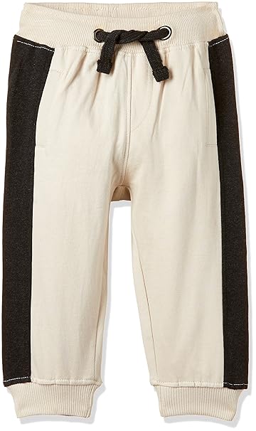 Baby Boys Regular Fit Cotton Joggers