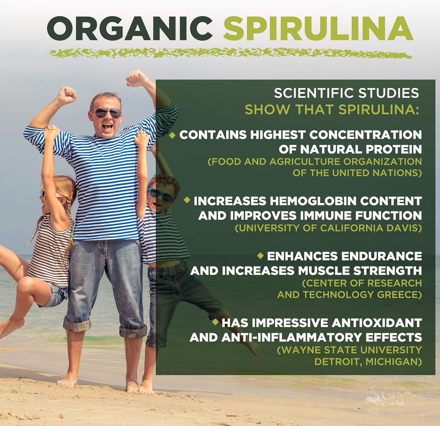 Spirulina Powder, 200 g (Pack of 1) - Image 5