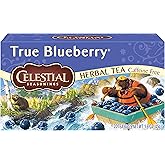 Celestial Seasonings Herbal Tea, True Blueberry, 20 Count