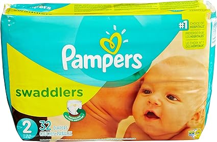 amazon pampers swaddlers size 2
