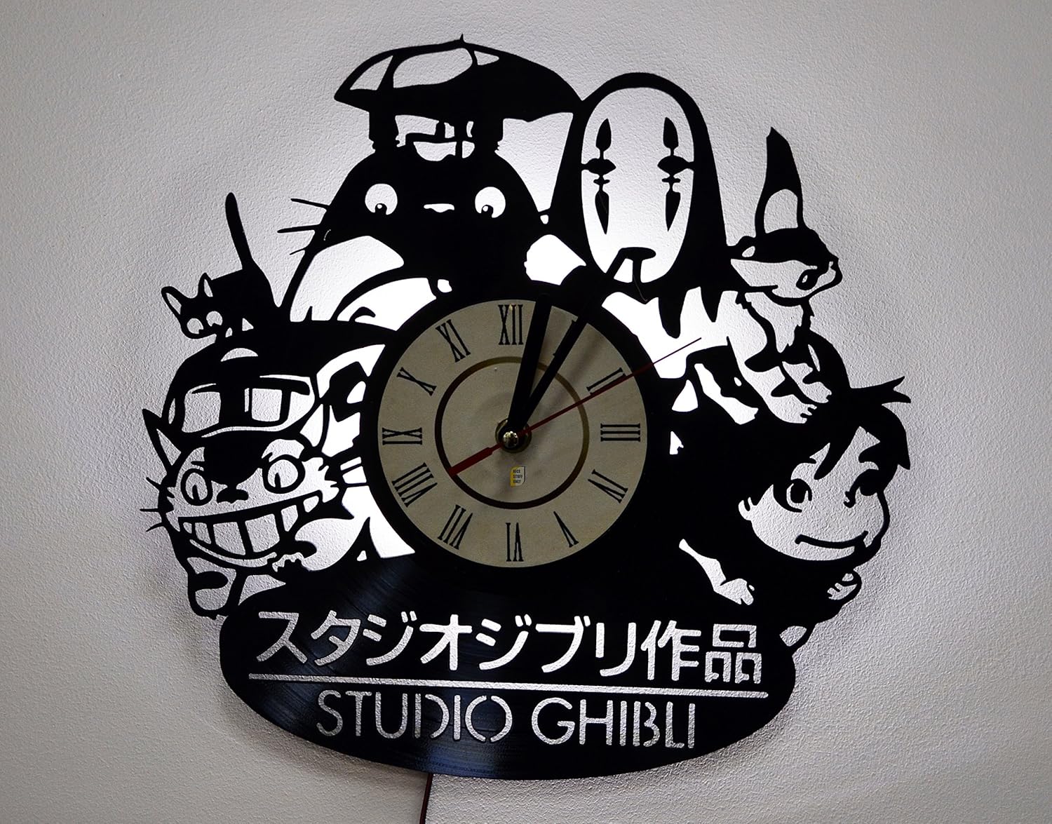 nursery clock night light