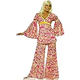 Forum Novelties Women's Flower Power Hippie 60's Costume