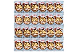 Seneca Caramel Apple Chips | Made from Fresh Apples | 100% Red Delicious Apples | Yakima Valley Orchards | Crisped Apple Perfection | Foil-Lined Freshness Bag | 0.7 ounce (Pack of 24)