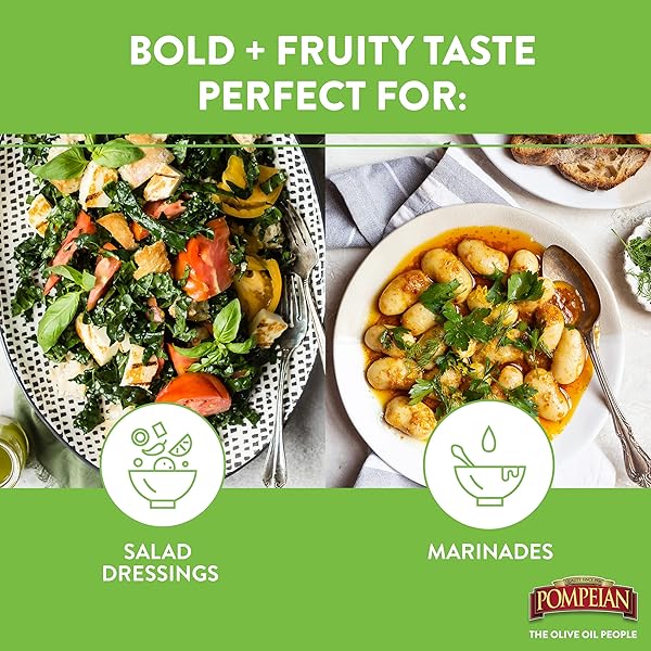 POMPEIAN GOURMET RED WINE VINEGAR, PERFECT FOR SALAD DRESSINGS, MARINADES & SAUCES, NATURALLY GLUTEN FREE, 30 OUNCE