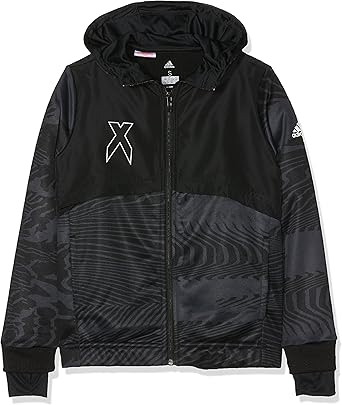 black and white adidas jacket kids