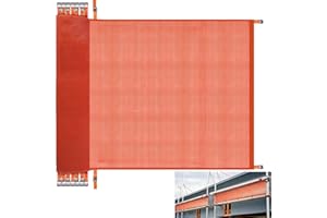 40' L x 40" W Construction Safety Debris Netting with 24 Tapes & Buckles, Orange Fire Retardant Pump Jack Safety Net, Scaffol