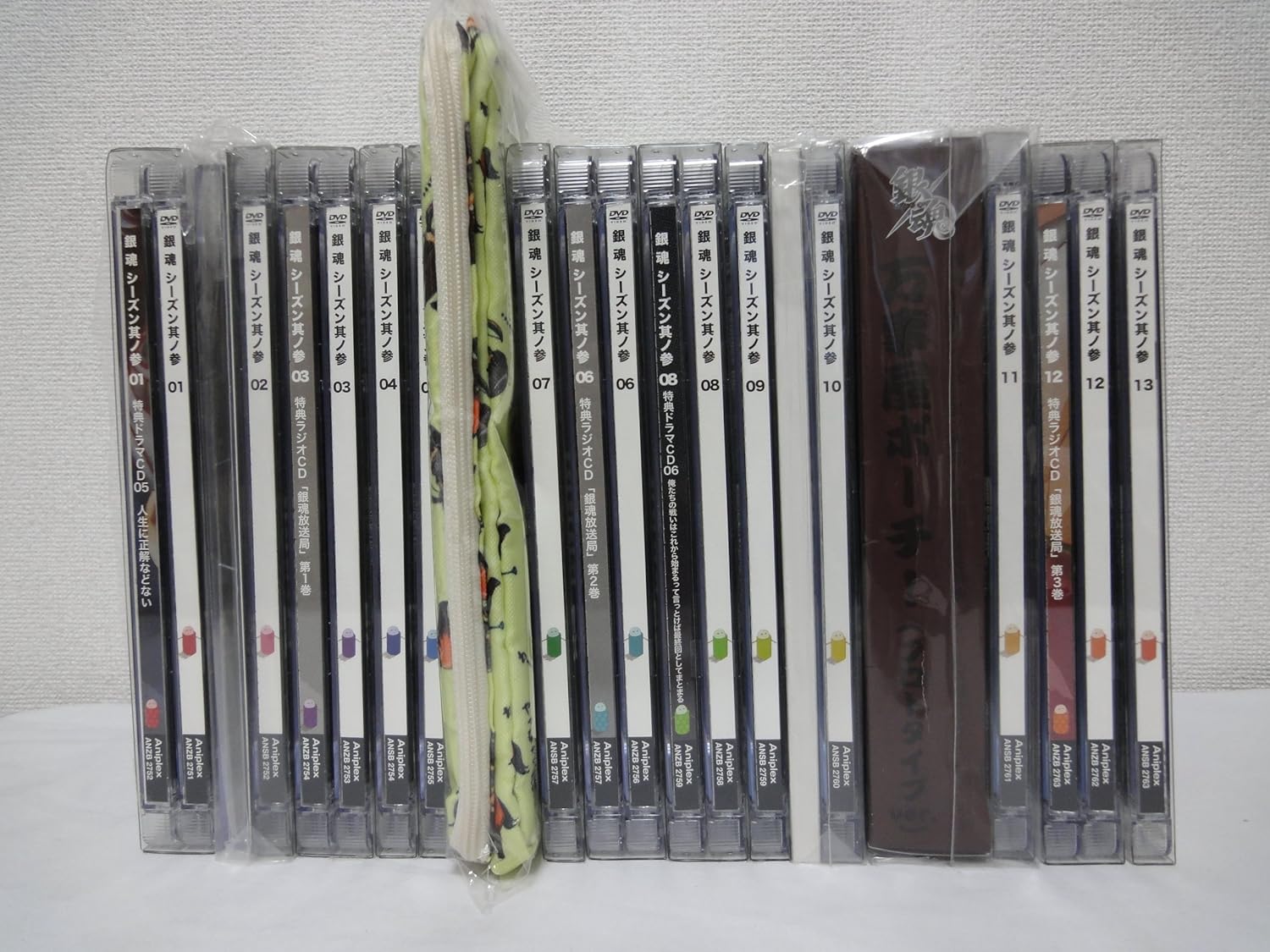 贅沢屋の アニメ Dvdセット 銀魂 マーケットプレイス B003nurtq2 完全生産限定版 全13巻セット シーズン其ノ参 新品