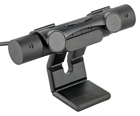GAMINGER PS4 Kamera (2016) VR Schutz Abdeckung Hülle Privatsphäre zum Aufklappen - Schwarz