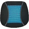 C.P.R. Orthopedic Gel & Memory Foam Seat Cushion Office Chair seat Cushion Automotive Gel Cushion (Y11076(14.5" x 16"x 2.5"))