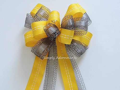 Amazon Com Yellow Gray Wedding Aisle Decoration Yellow Grey