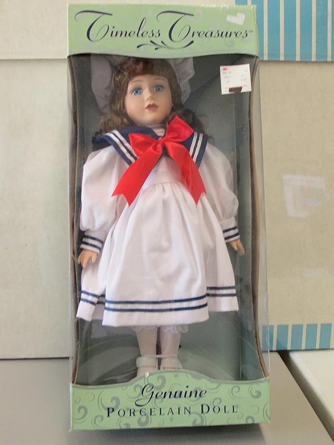 Timeless Treasures Genuine Porcelain Doll, Dolls Amazon Canada