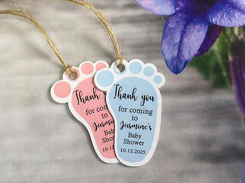 personalised baby shower favours