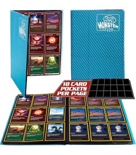 Amazon.com: The Original Monster Trading Card Album- 20 Side