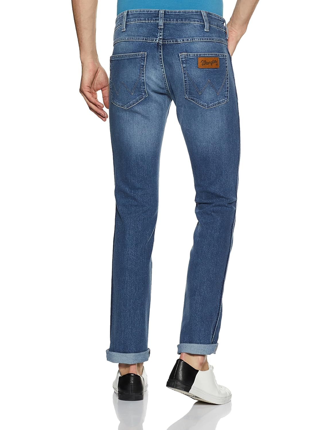 wrangler skanders low rise slim fit narrow leg