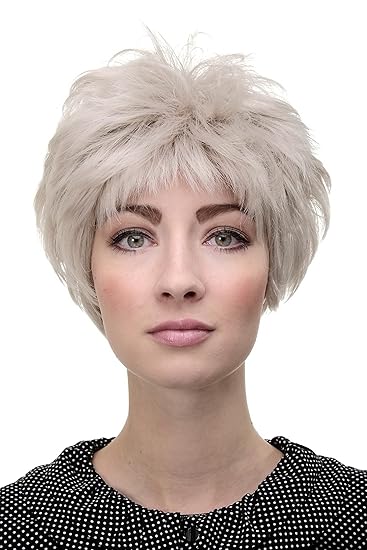 Buy Wig Me Up Lady Quality Wig Short Volume Silver White Grey