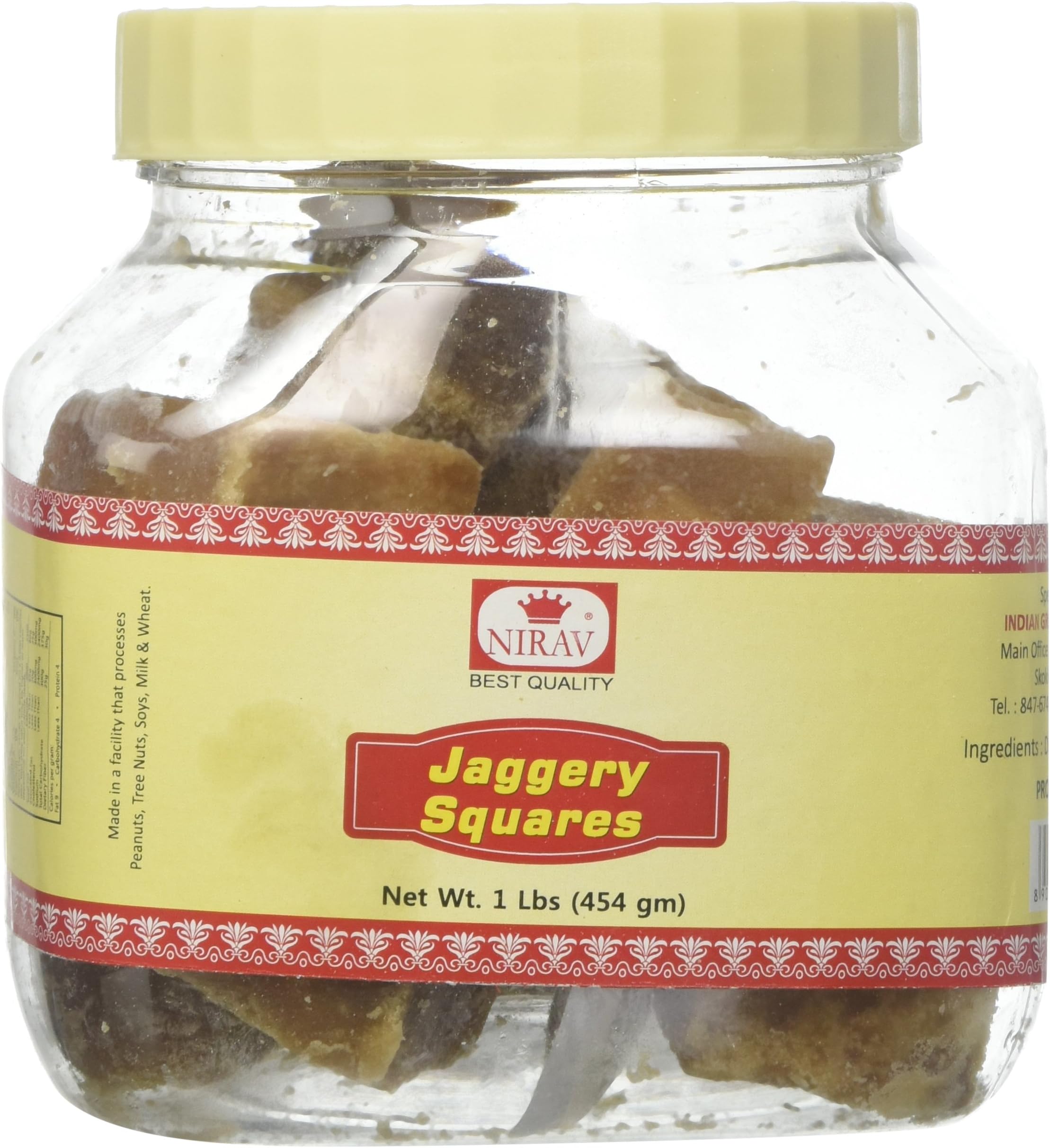 Nirav, Jaggery Squares, 454 Grams(gm)