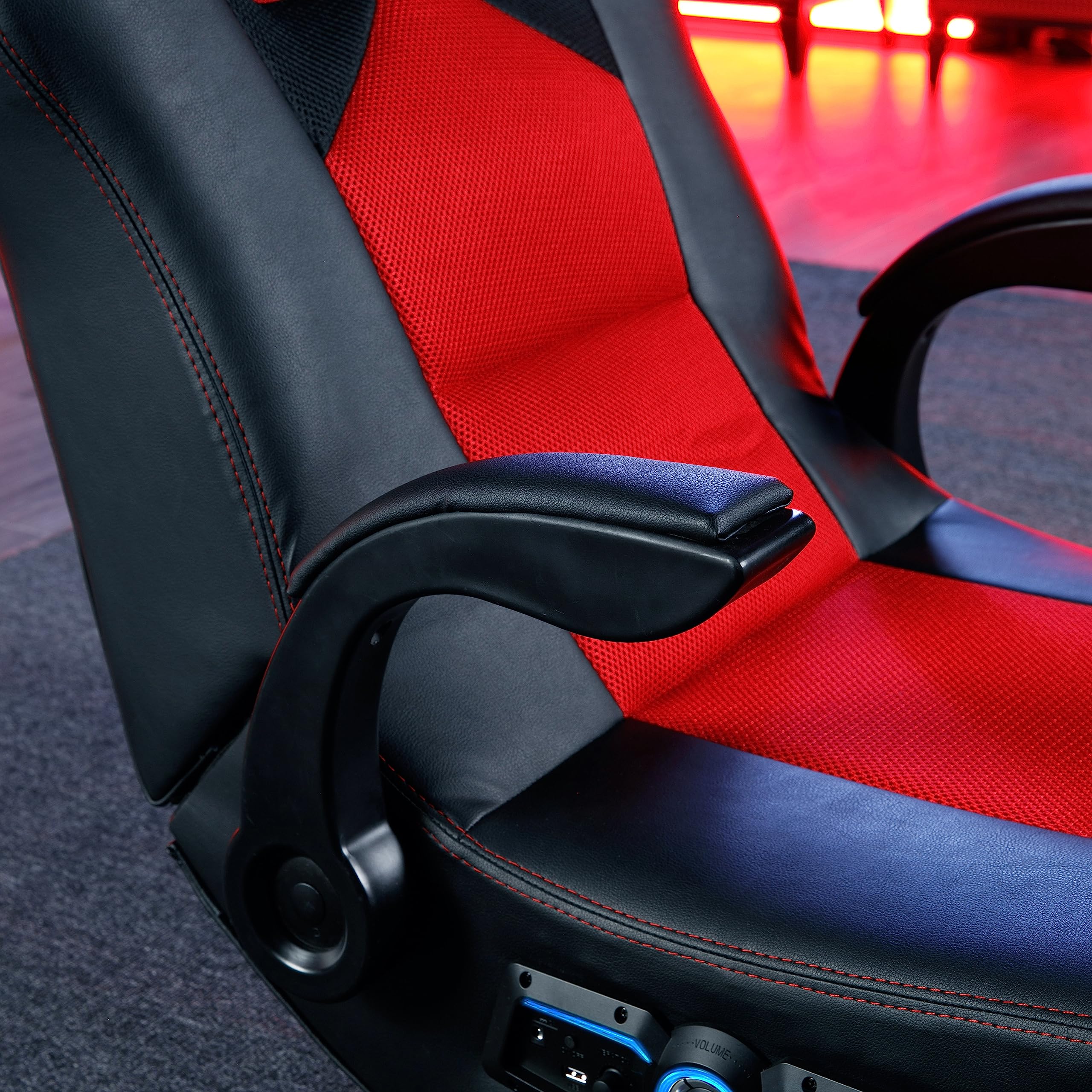 X Rocker Vibe 2.1 Floor Rocker Chair Video Gaming Chair with