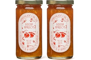 Marmalade Grove, Ruby Valencia & Apricot Fruit Spread, Handmade with Fresh Fruit - 9.5 oz (2 Packs)