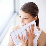 Utopia Towels 8-Piece Luxury Towel Set 97% Cotton White 2 Bath 2Hand 4Wash view 7