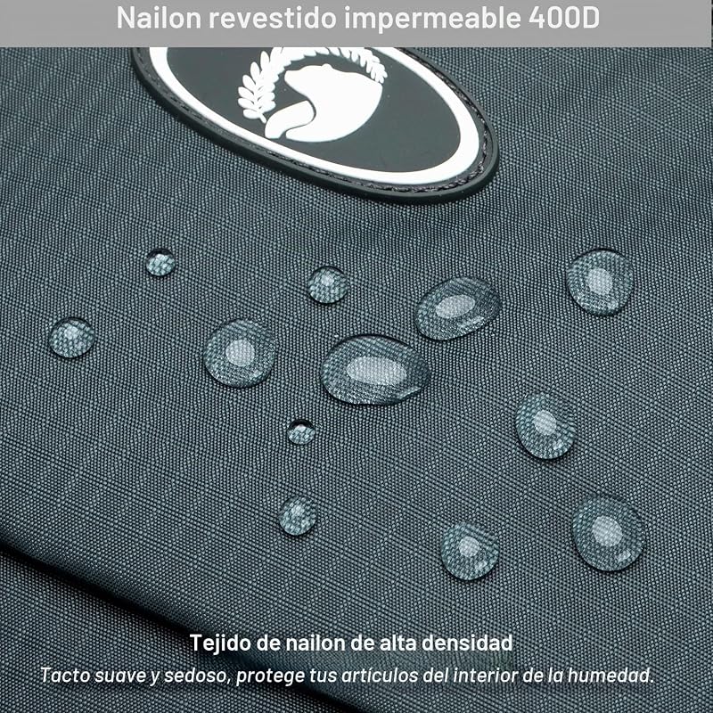 Bolsa de Viaje 40x30x20 Plegable Para Vueling Wizzair - Maleta de Mano Impermeable de Hombro, Deportiva y Fines de Semana 25L Gris