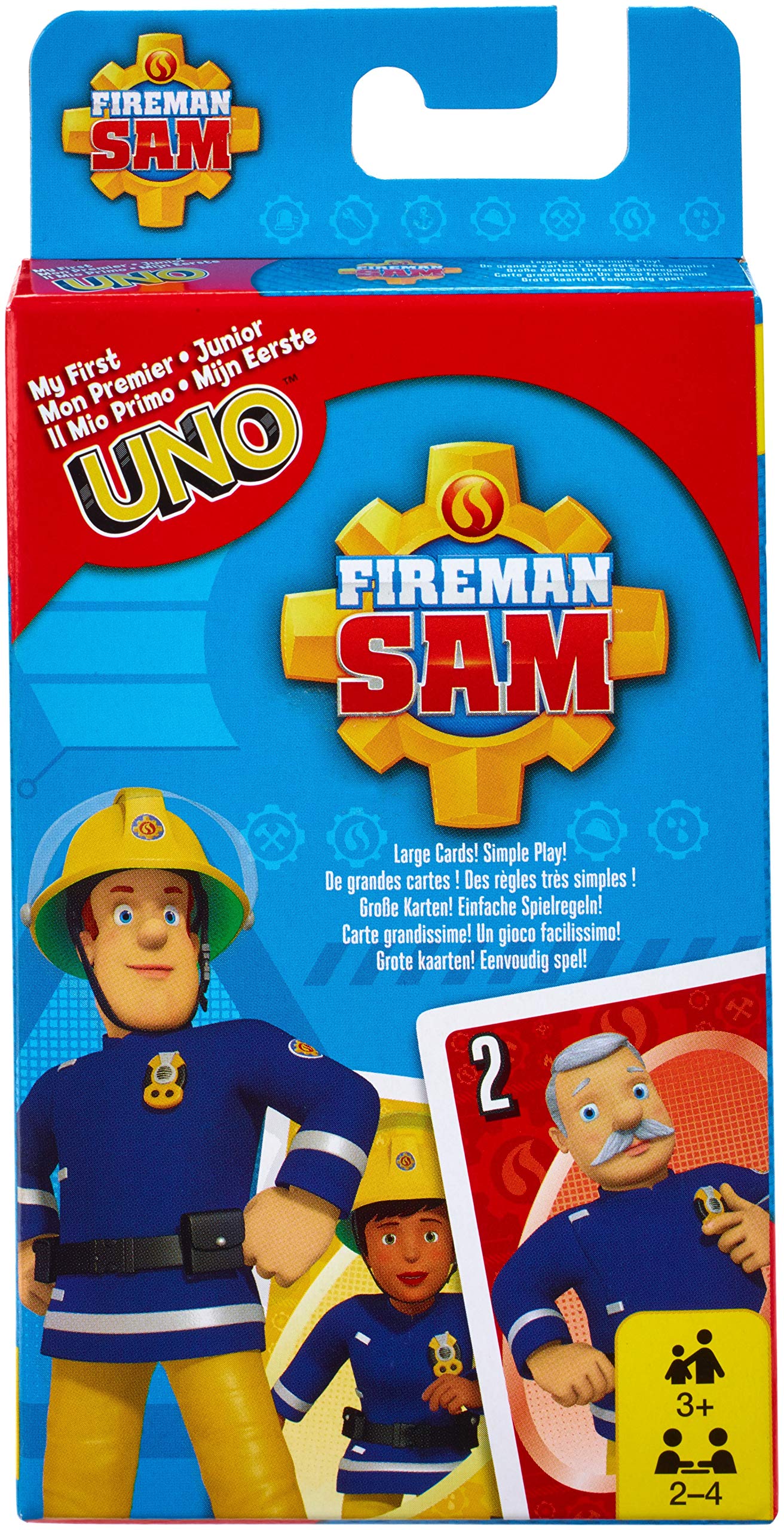 Uno Junior - Fireman Sam Playing Card Game