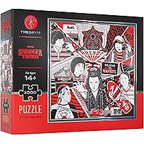 Stranger Things coleção de arte metamorfática 