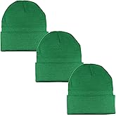 Gelante Unisex Beanie Cap Knitted Warm Solid Color