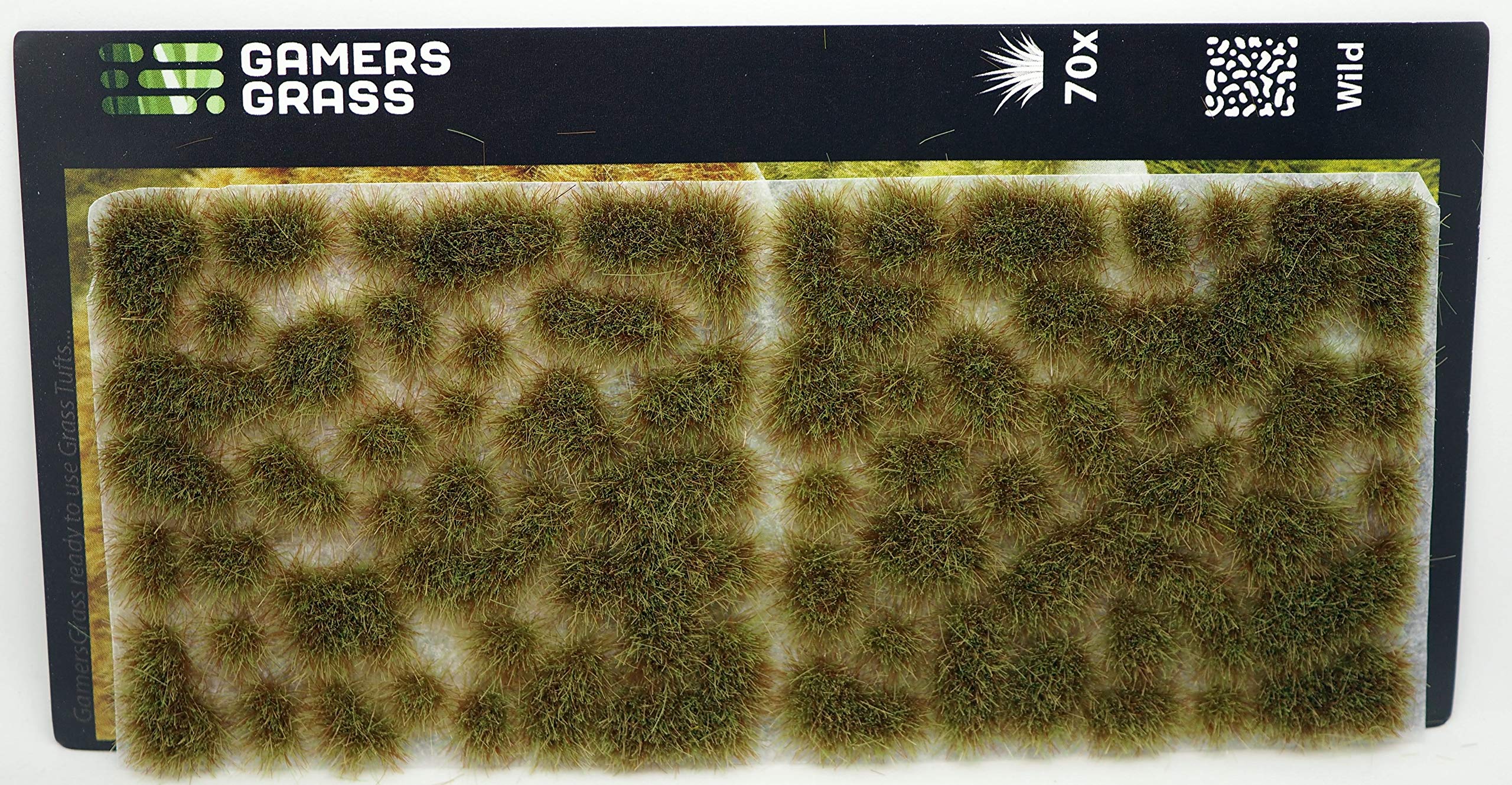 Mixed Green 6mm Tufts, Wild, Gamers Grass, Modeling/Miniatures/Wargamming