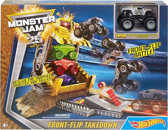 hot wheels front flip takedown