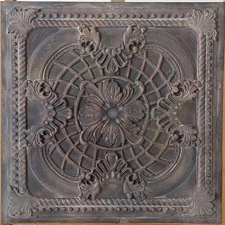 Drop In Ceiling Tile Faux Tin Art Old Wood Night Club Wall Panels