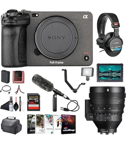 Amazon.com : Ony Alpha FX3 Full-Frame Cinema Line Camera Bundle