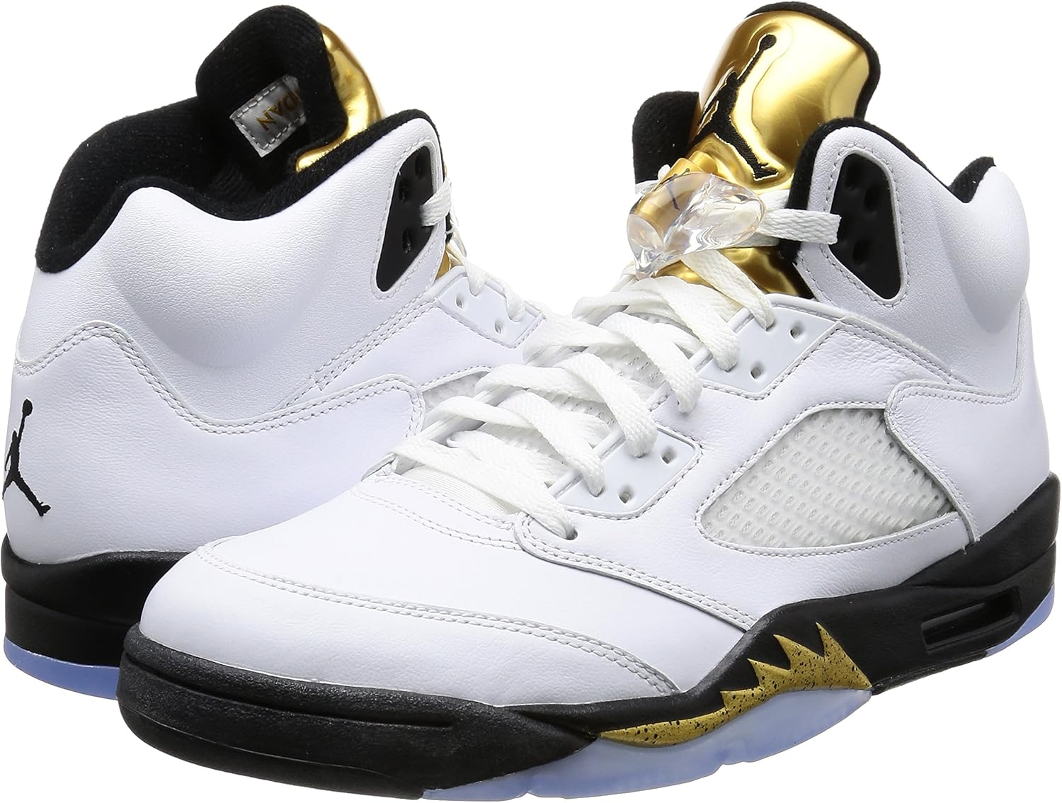 jordan 5 metallic gold