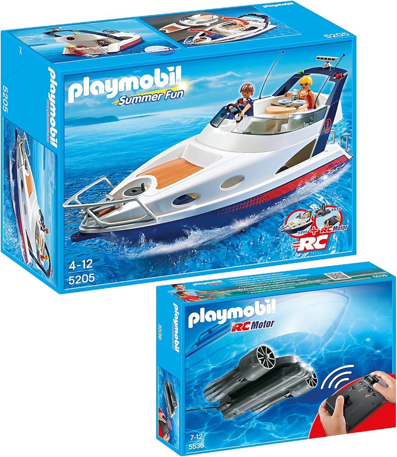 playmobil 5536 moteur submersible radiocommandé