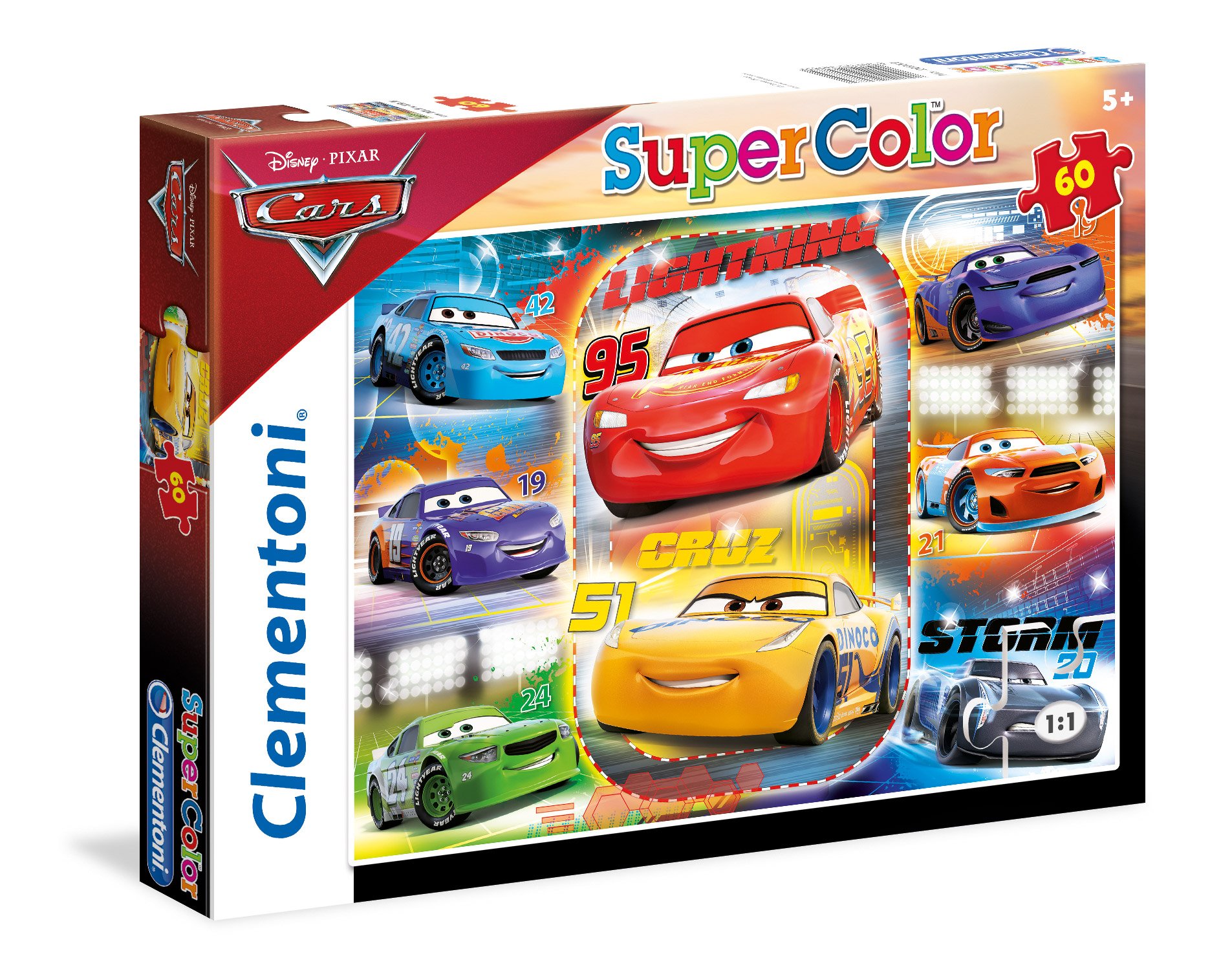 Clementoni 26983 Cars 3 Jigsaw Puzzle (60 Pieces)