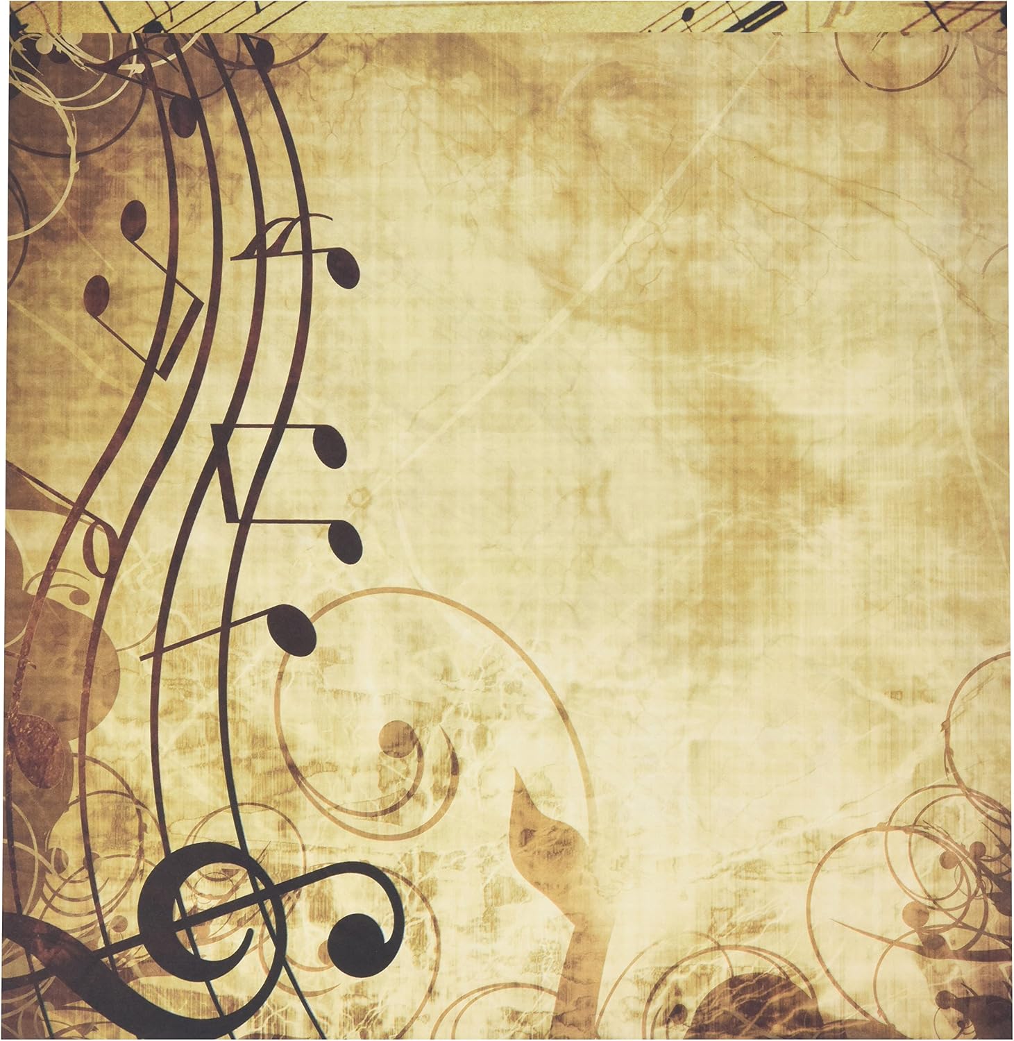 Reminisce Double-Sided Cardstock x 12-inch Music 25 Sheets per Pack, Other, Multicoloured, 0.02x30.48x31.75 cm - Image 3