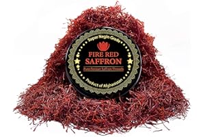 VANILLA BEAN KINGS Premium Saffron Threads, Pure All Red Saffron Spice | Super Negin Grade | For Culinary Use Such as Tea, Paella, Golden Milk, Rice, & Risotto (5 Grams)