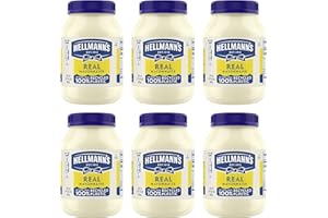 Hellmann's Mayonnaise Real Mayo 30 oz (Pack of 6)