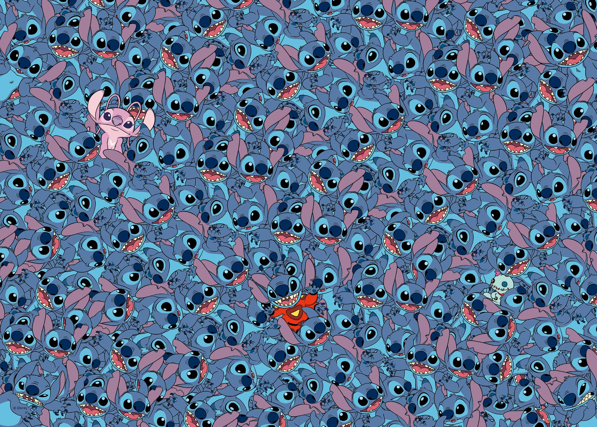 Ravensburger Disney Lilo & Stitch 1000 Piece Jigsaw Puzzle for Girls and Adults Age 12 Years Up - Challenge Edition