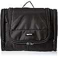 Amazon Basics Hanging, Travel Toiletry Bag Organizer, Shower Dopp Kit, Black