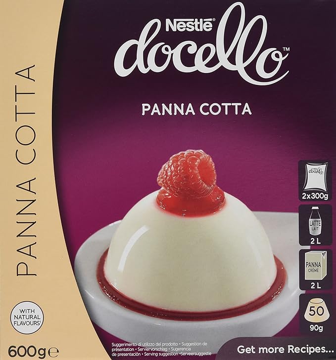 NESTLÉ Docello Panna Cotta Mix, 600 g Amazon.co.uk Grocery