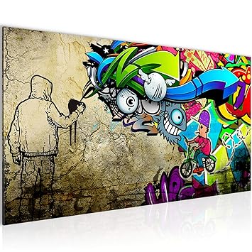 Große Größe Straße Graffiti Kunst Malerei Wand Kunst