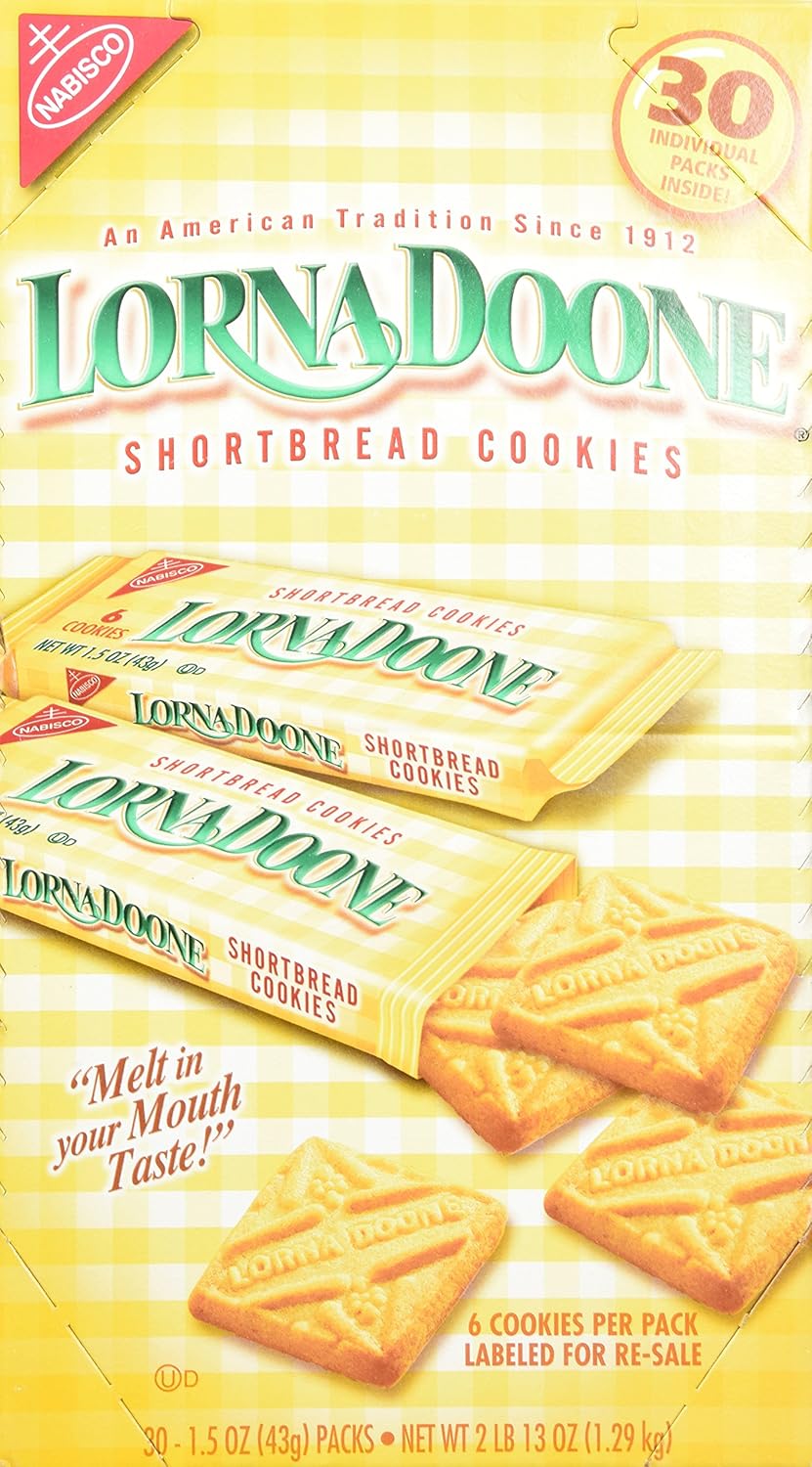 Lorna Doone Shortbread Cookies 30 1 50z Packs Amazon Com Grocery Gourmet Food