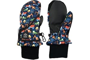 N'Ice Caps Kids Waterproof Snow Mittens Cold Weather Thinsulate Insulated