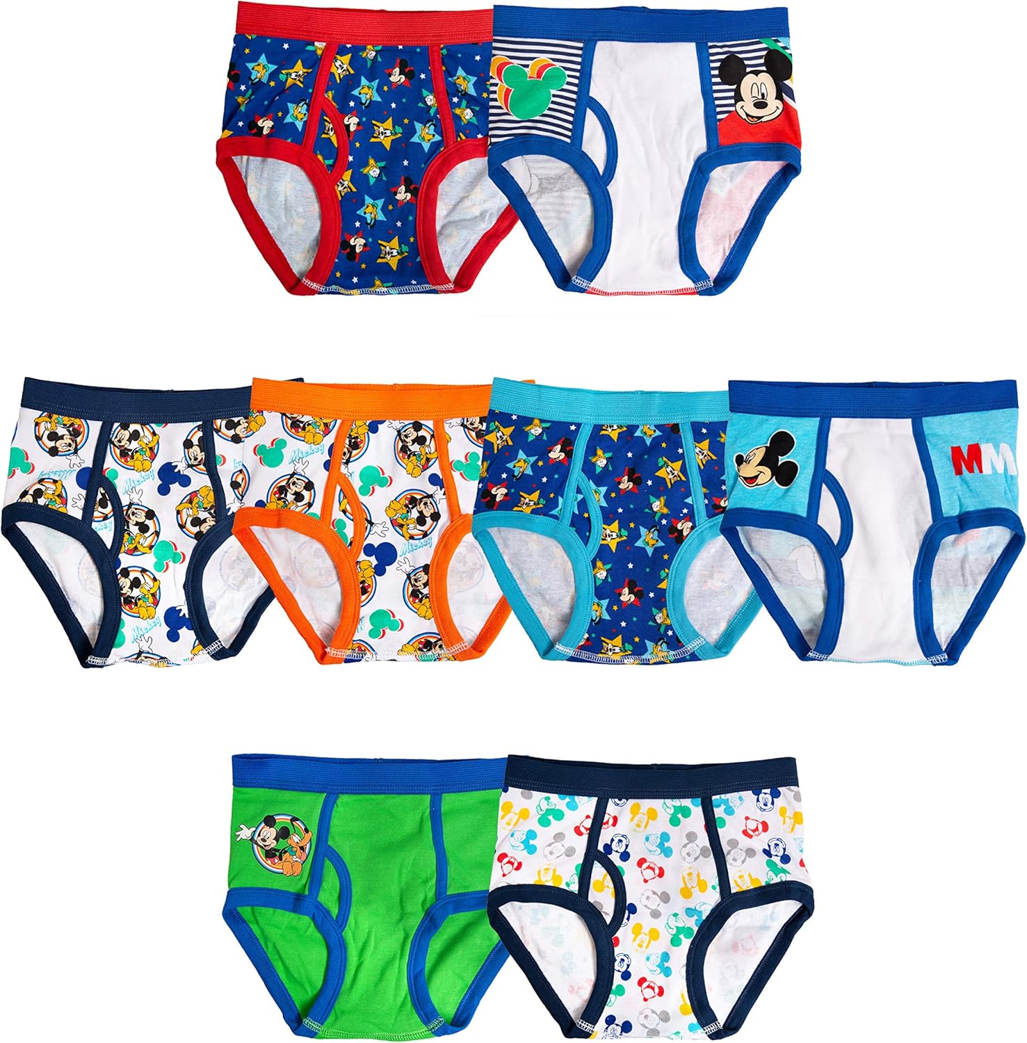 Disney Boys' Mickey Mouse Underwear Multipacks: Clothing