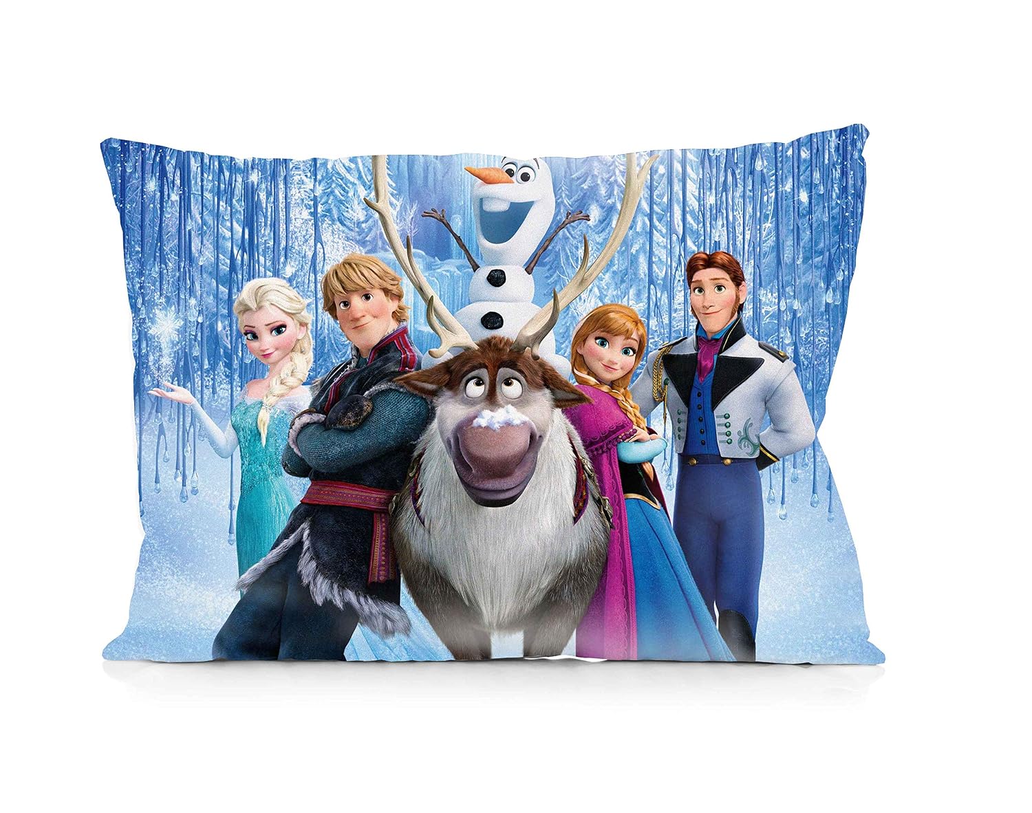 Frozen Pillowcase Size 20x30 Inches Two Sides Print Zipper Pillowcases