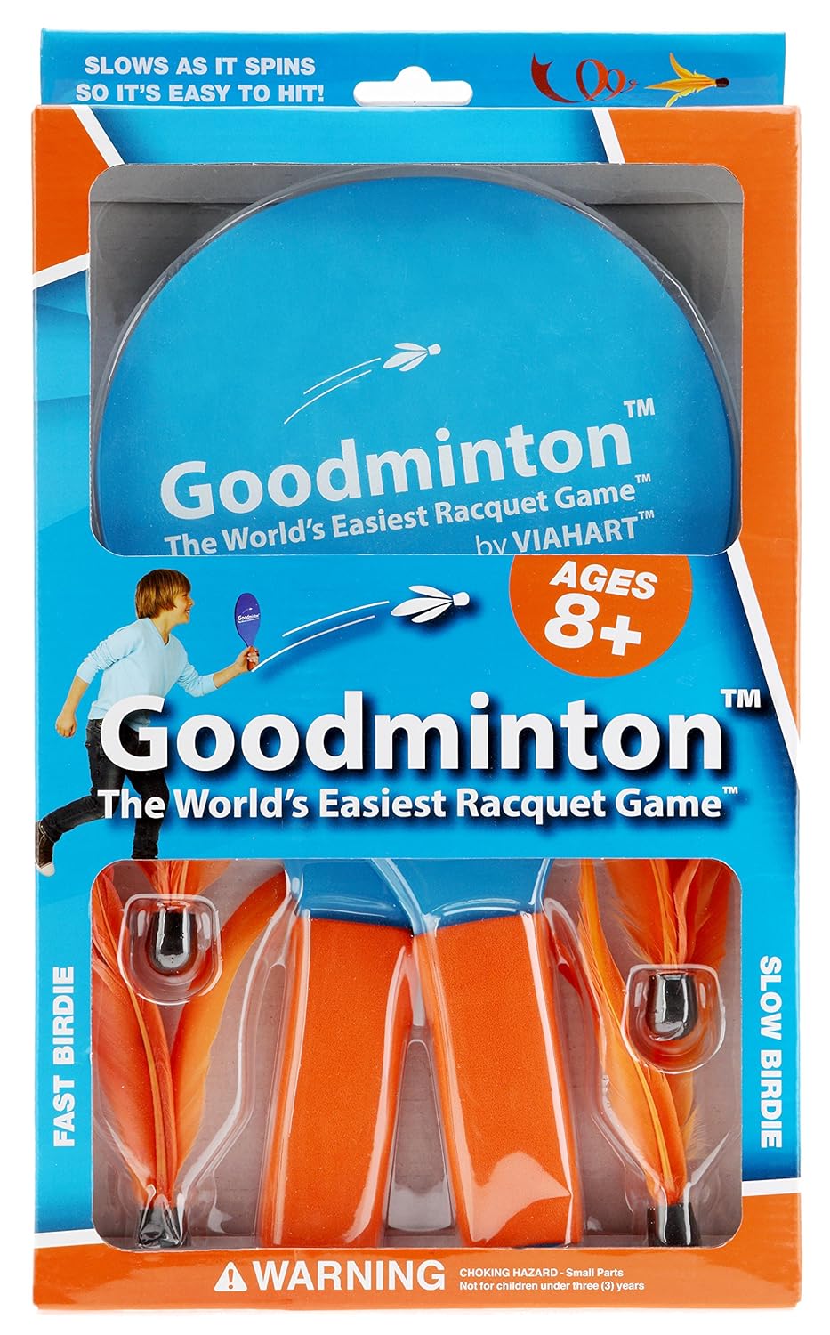 Goodminton | The World's Easiest Racket Game | an Indoor Outdoor Year Round Fun Racquet Game for Boys Girls and People of All Ages Goodminton | The World's Easiest Racket Game | an Indoor Outdoor Year Round Fun Racquet Game for Boys Girls and People of All Ages