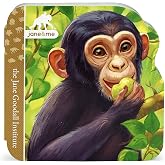 Jane Goodall Chimpanzees - Children's Lift-a-Flap Board Book for Babies and Toddlers, Ages 2-5 (Jane Goodall Institute)