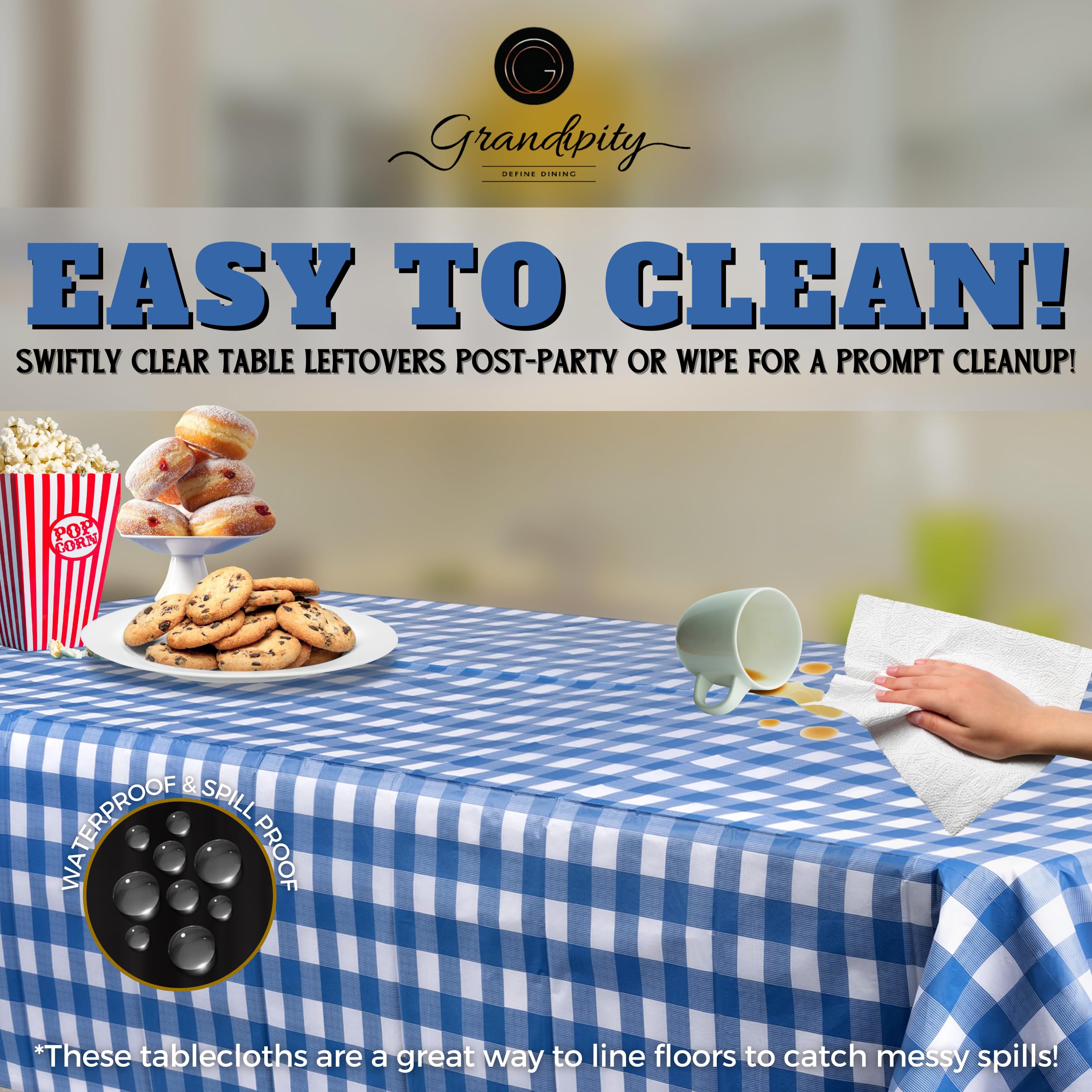 Disposable Plastic Tablecloth